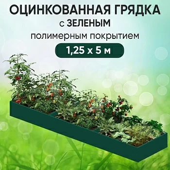 Грядка зеленая (1,25 х 5)